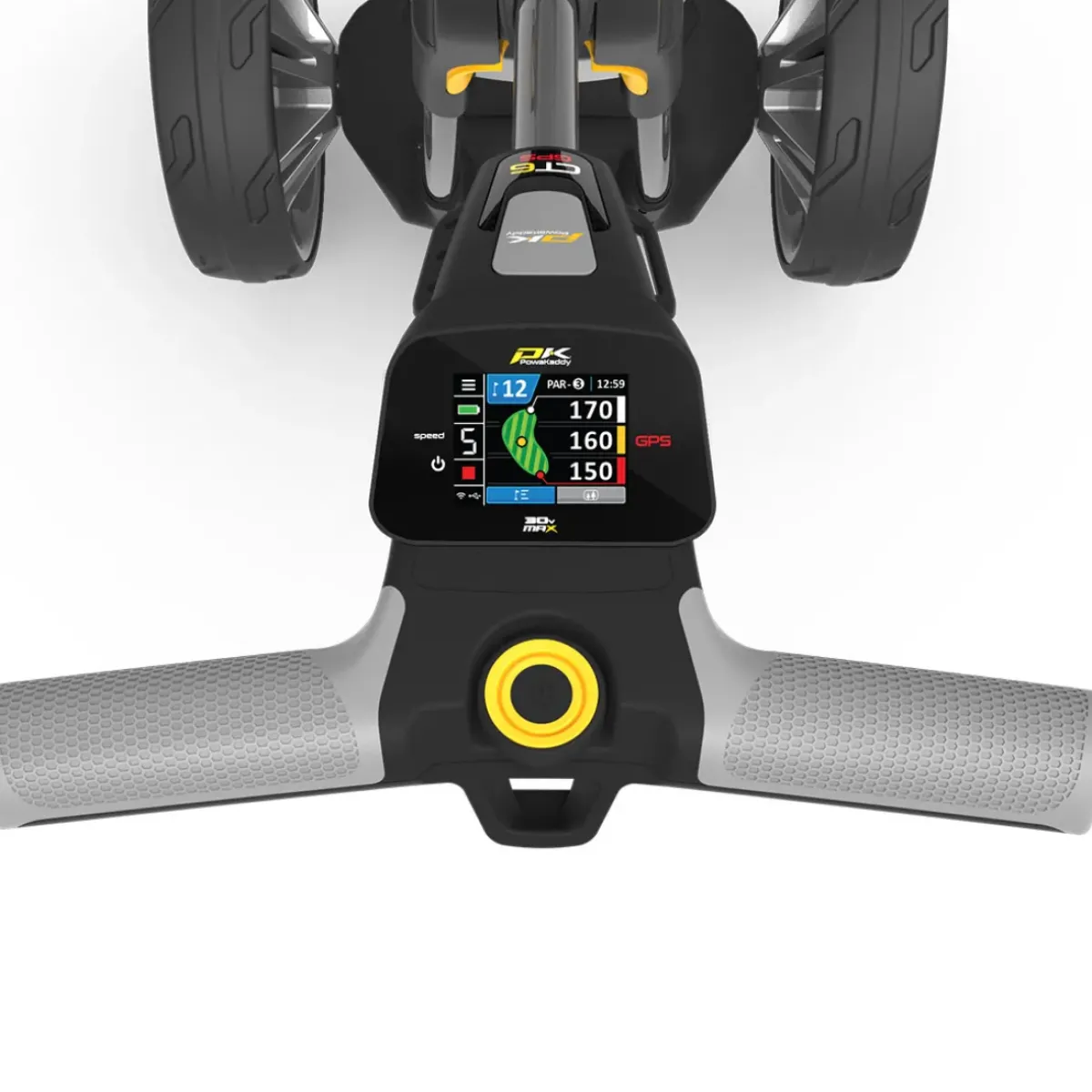 Clearance CT6 GPS 18 Hole Lithium Electric Golf Trolley Gps Electric Trolleys|Electric Trolleys