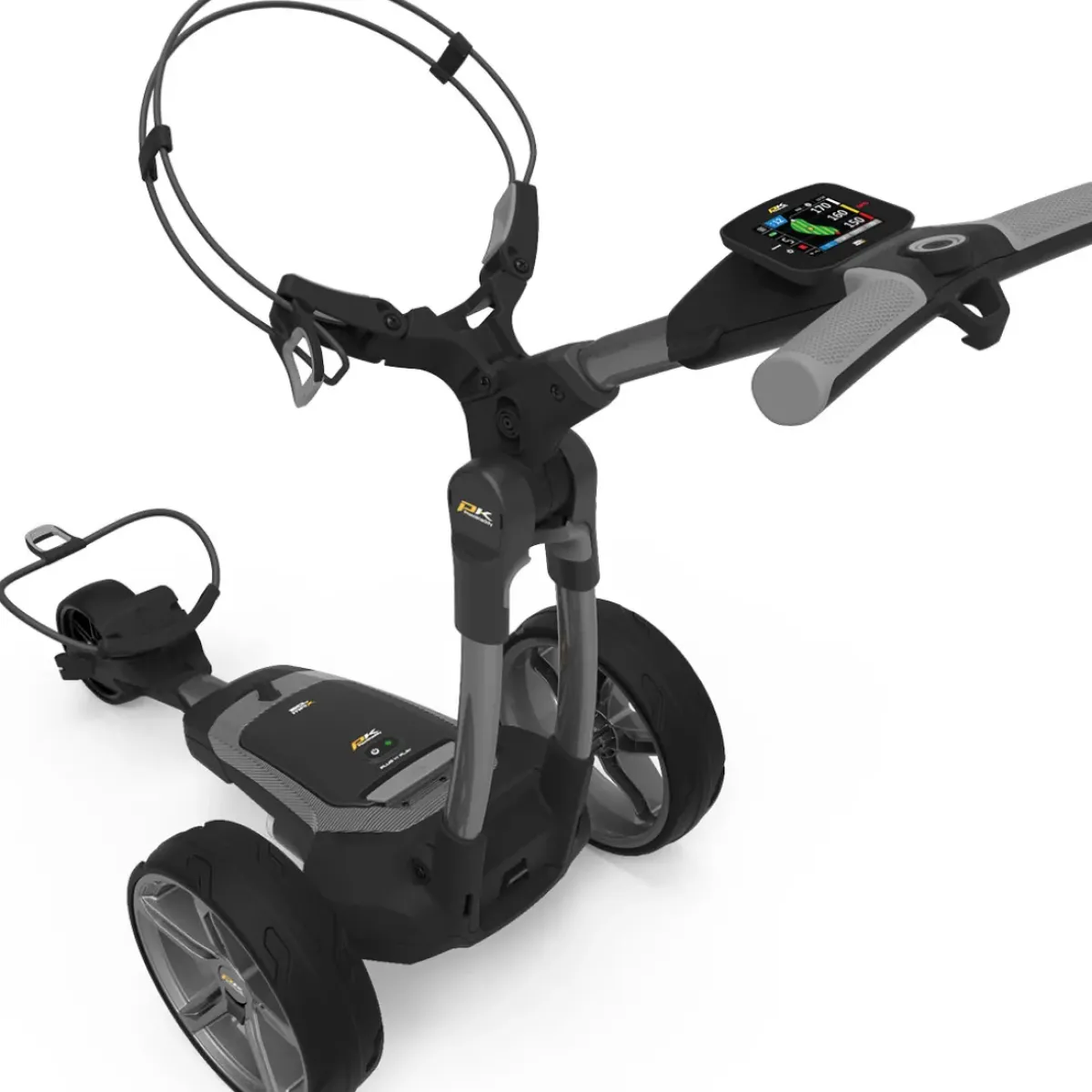 Clearance FX7 GPS 18 Hole Lithium Trolley Gps Electric Trolleys|Electric Trolleys