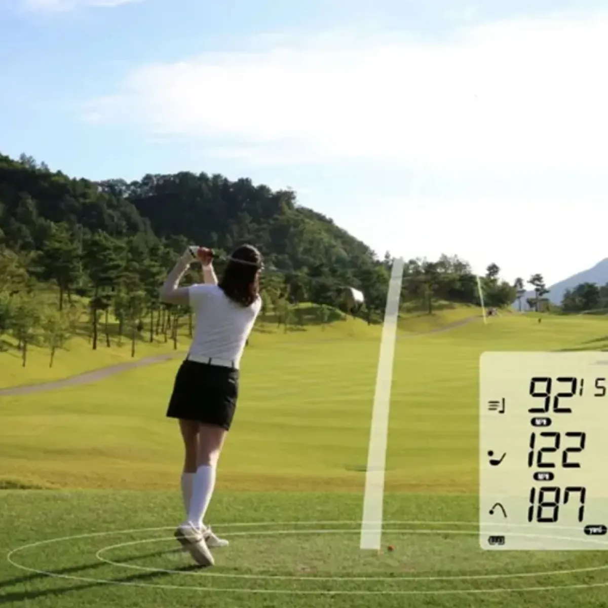 Clearance HS-130 Portable Golf Launch Monitor Shot/swing Trackers|Shot / Swing Trackers