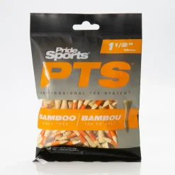 Sports PTS Bamboo Retail Golf Tees Pack Golf Tees