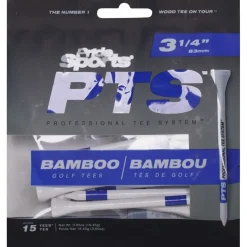 Online Sports PTS Bamboo Small Golf Tees Pack Golf Tees
