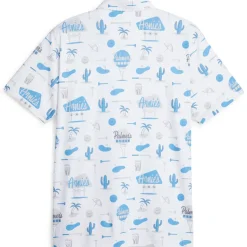 Discount PUMA Arnold Palmer CLOUDSPUN Palmers Place Golf Polo Shirt Men's Polo Shirts