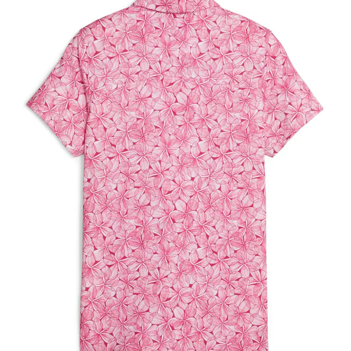 Clearance PUMA Ladies MATTR Plumeria Golf Polo Shirt Ladies Polo Shirts