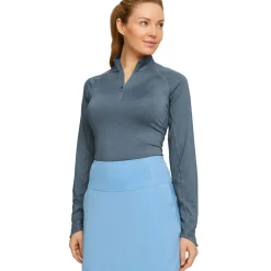 PUMA Ladies YOU V Quarter Zip Golf Mid Layer Ladies Midlayers|Men's Midlayers