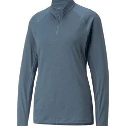 PUMA Ladies YOU V Quarter Zip Golf Mid Layer Ladies Midlayers|Men's Midlayers