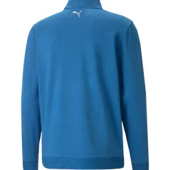 PUMA Men's AP CLOUDSPUN Castle Half Zip Golf Midlayer Men's Sweaters|Men's Midlayers