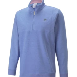 Online PUMA Men's AP CLOUDSPUN Castle Half Zip Golf Midlayer Men's Sweaters|Men's Midlayers