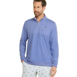 Online PUMA Men's AP CLOUDSPUN Castle Half Zip Golf Midlayer Men's Sweaters|Men's Midlayers