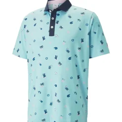 Online PUMA Men's Arnold Palmer MATTR Dunes Golf Polo Shirt Men's Polo Shirts