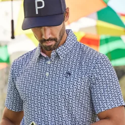 Outlet PUMA Men's Arnold Palmer MATTR Sixty Two Golf Polo Shirt Men's Polo Shirts