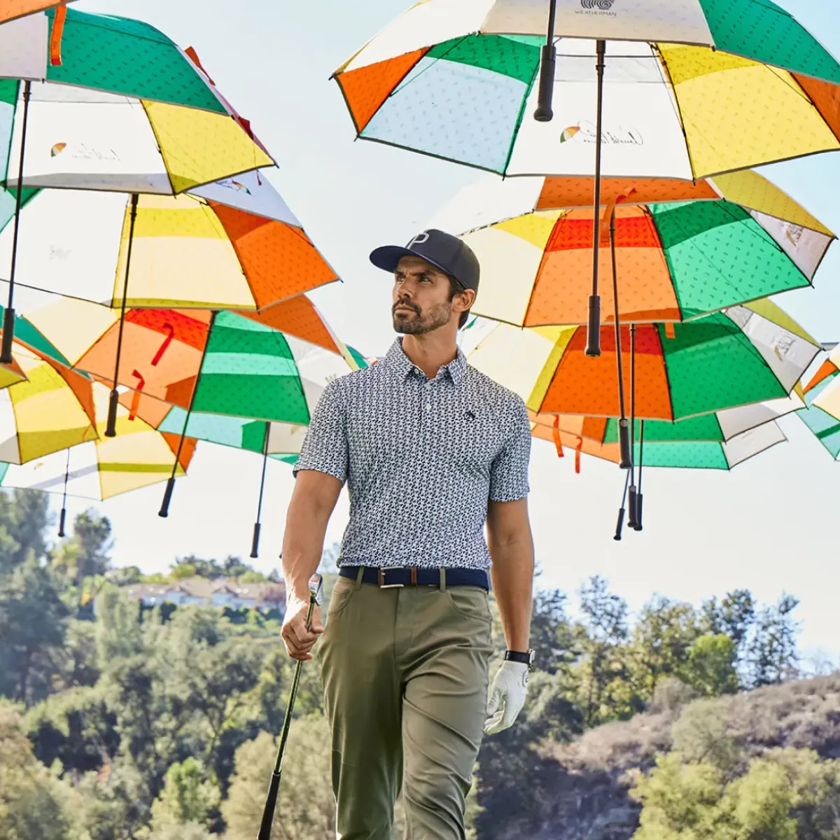 Outlet PUMA Men's Arnold Palmer MATTR Sixty Two Golf Polo Shirt Men's Polo Shirts