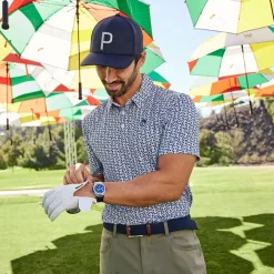 Outlet PUMA Men's Arnold Palmer MATTR Sixty Two Golf Polo Shirt Men's Polo Shirts