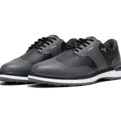 Best PUMA Men's Avant Wingtip Waterproof Spikeless Golf Shoes Men's Spikeless Golf Shoes|Men's Waterproof Golf Shoes