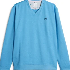 PUMA Men's CLOUDSPUN Arnold Palmer Golf Midlayer Men's Sweaters|Men's Midlayers