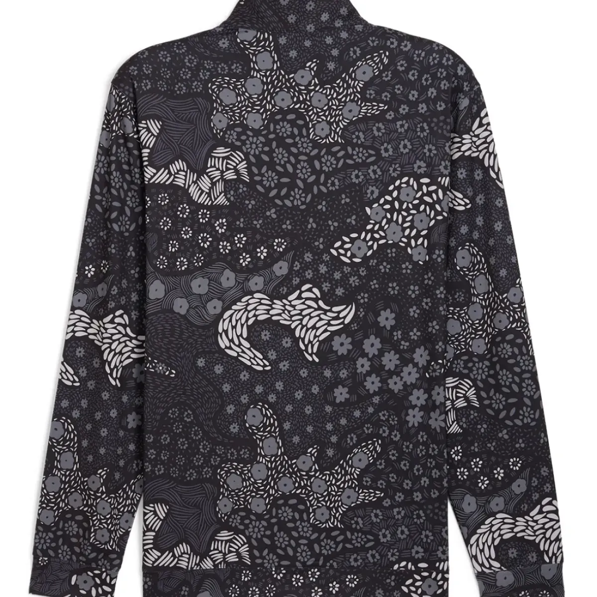 Clearance PUMA Men's CLOUDSPUN Bloom Half Zip Golf Mid Layer Men's Sweaters|Men's Midlayers