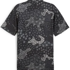 Outlet PUMA Men's CLOUDSPUN Bloom Golf Polo Shirt Men's Polo Shirts