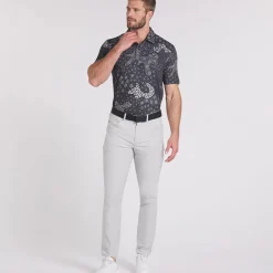 Outlet PUMA Men's CLOUDSPUN Bloom Golf Polo Shirt Men's Polo Shirts