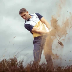 Clearance PUMA Men's CLOUDSPUN Colourblock Golf Polo Shirt Men's Polo Shirts