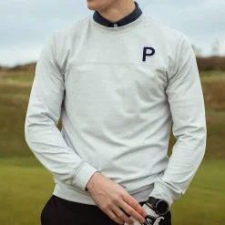 Sale PUMA Men's CLOUDSPUN Patch Crewneck Golf Sweater Men's Sweaters|Men's Midlayers