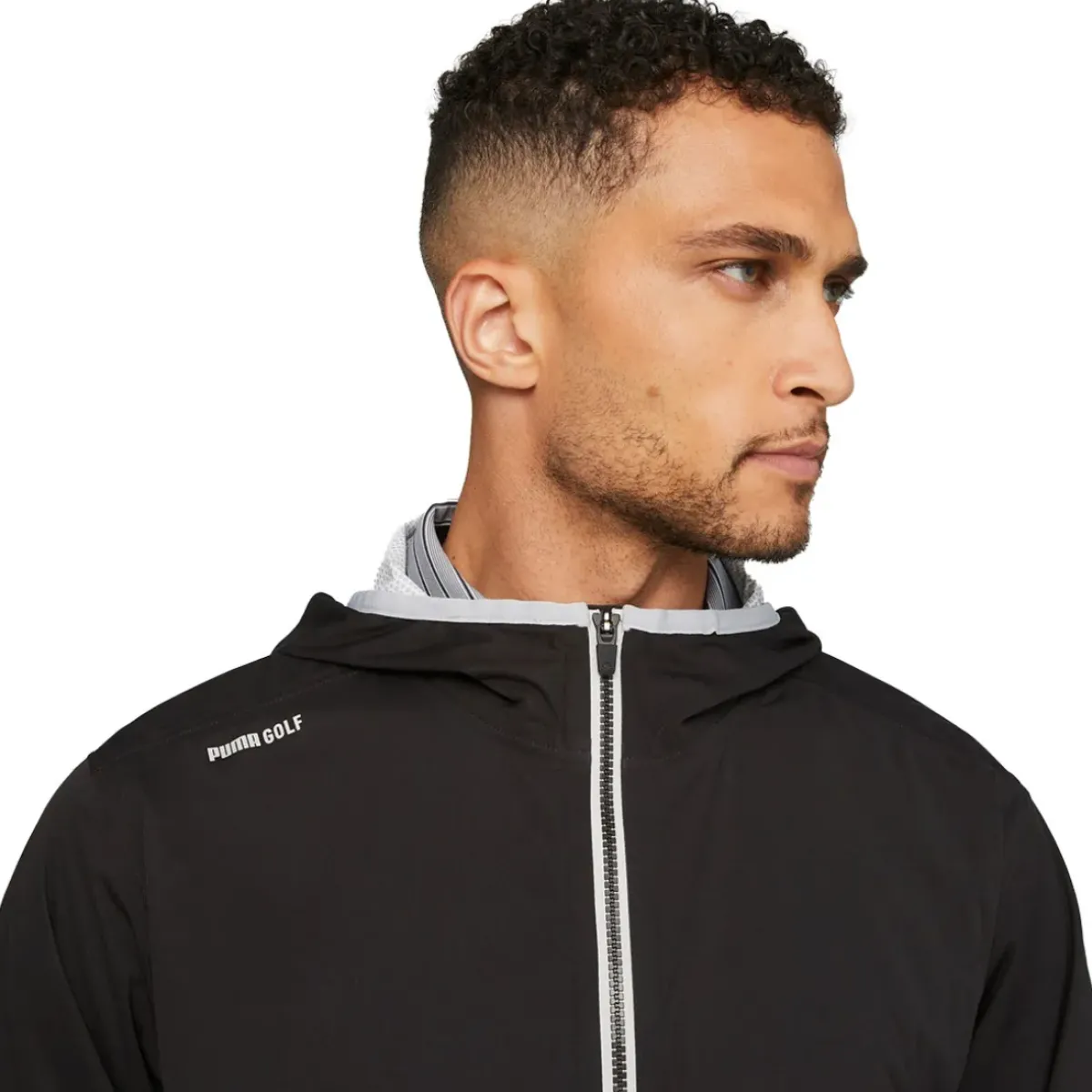 PUMA Men's DRYLBL Packable Waterproof Full Zip Golf Rain Jacket Men's Jackets|Men's Waterproofs