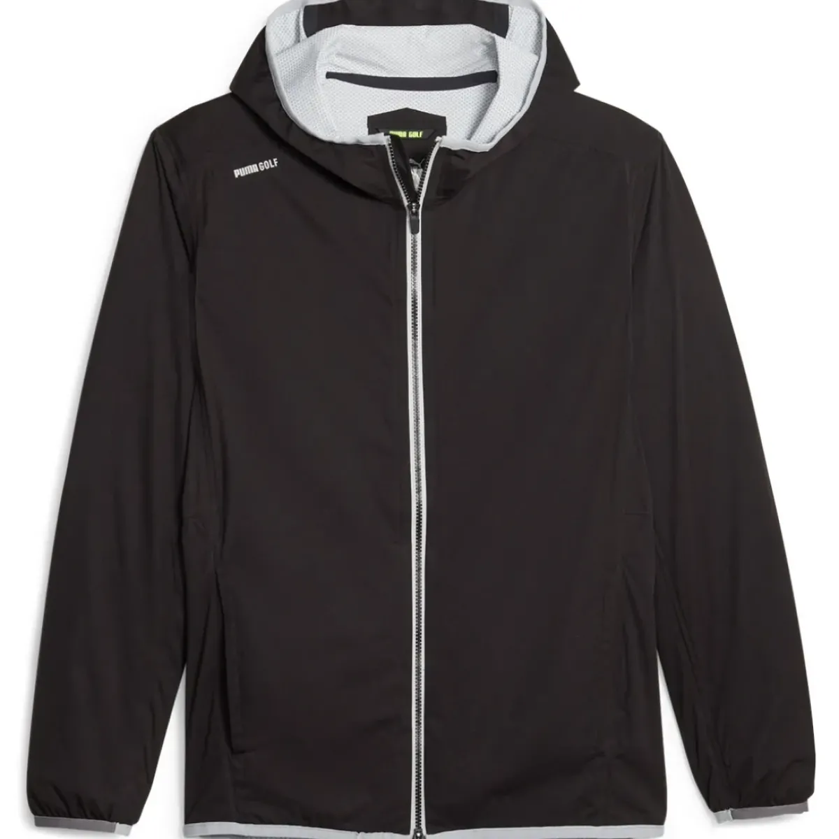 PUMA Men's DRYLBL Packable Waterproof Full Zip Golf Rain Jacket Men's Jackets|Men's Waterproofs