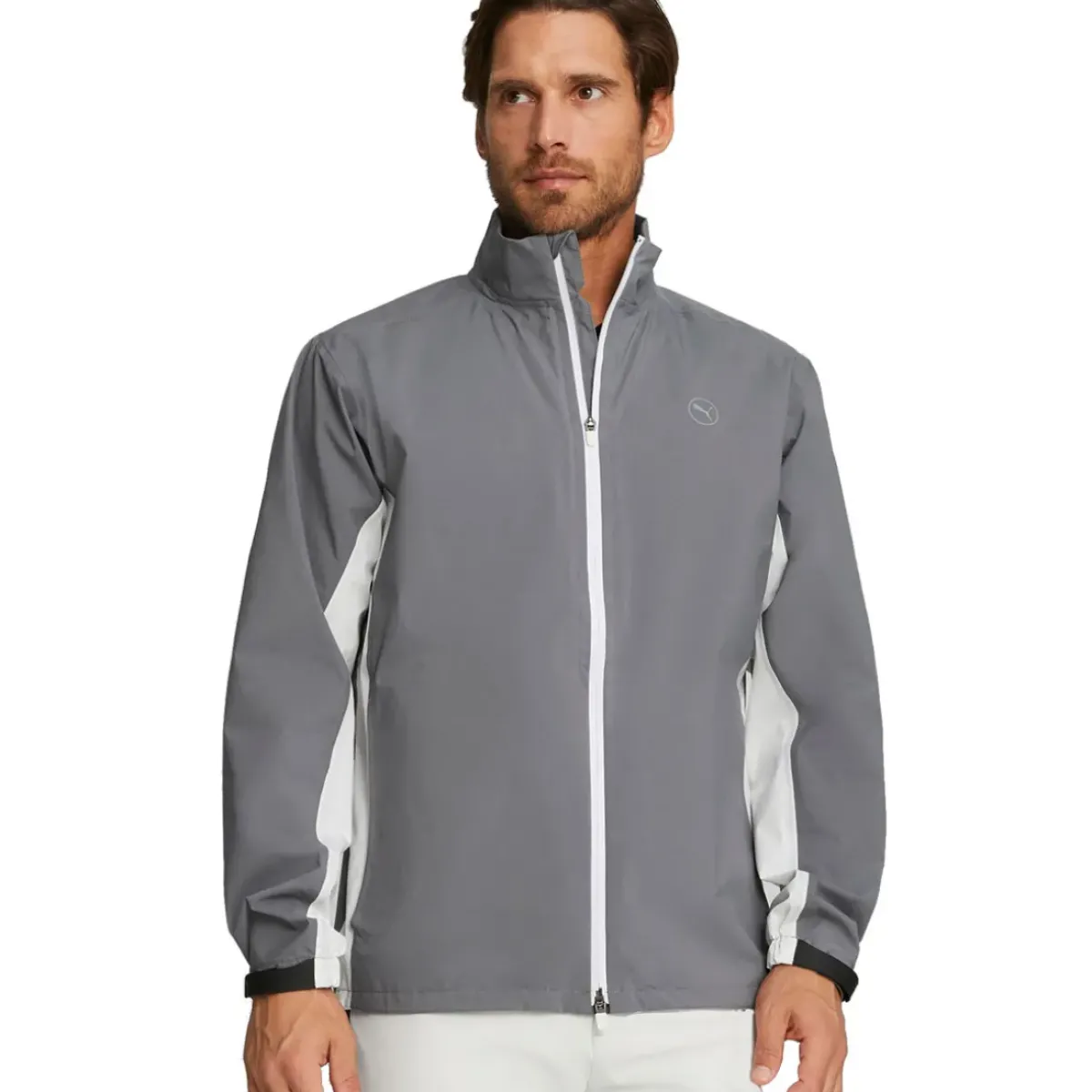 Clearance PUMA Men's DRYLBL Rain Waterproof Golf Jacket Men's Jackets|Men's Waterproofs