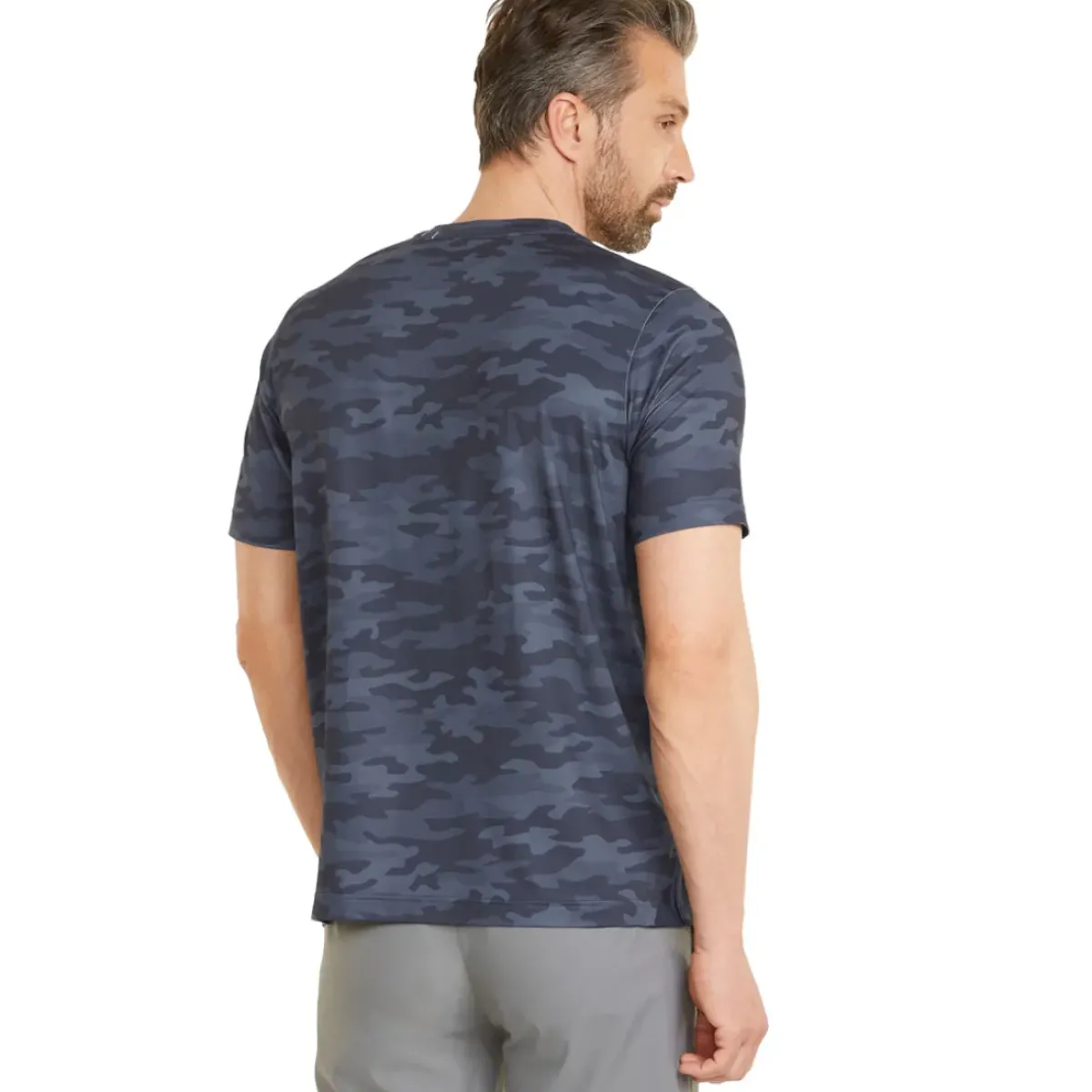 New PUMA Men's EGW CLOUDSPUN Pushcart Pocket Golf T-Shirt Men's Polo Shirts