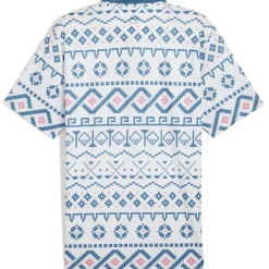 PUMA Men's Fair Isle Golf Polo Shirt Men's Polo Shirts