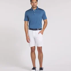 Best PUMA Men's Fair Isle Trim Golf Polo Shirt Men's Polo Shirts