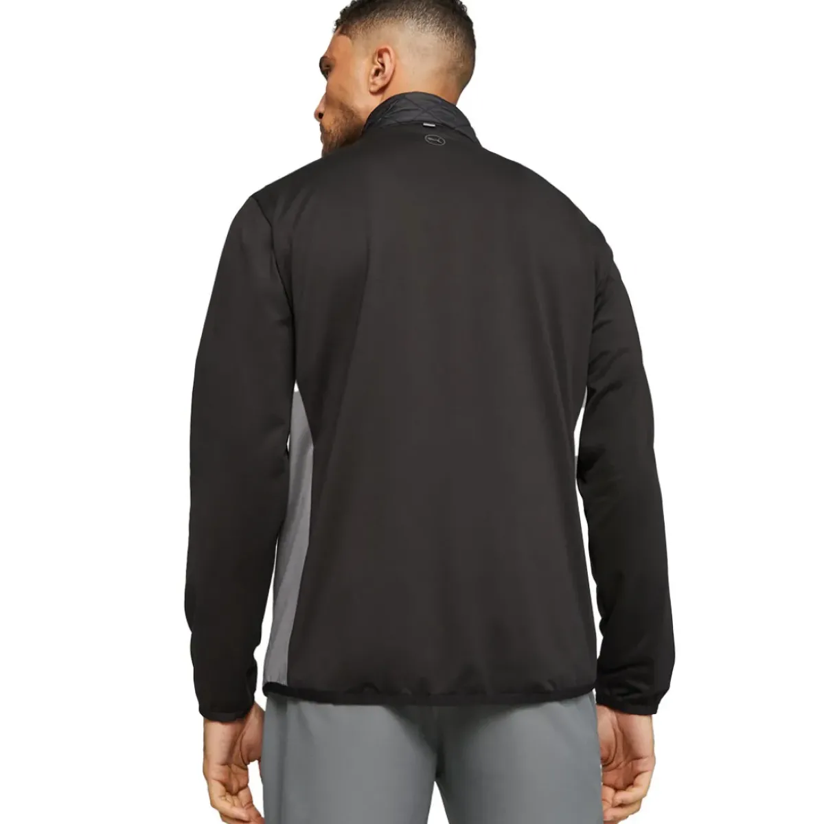 Best PUMA Men's Frost Quilted Full Zip Golf Jacket Men's Sweaters|Men's Jackets