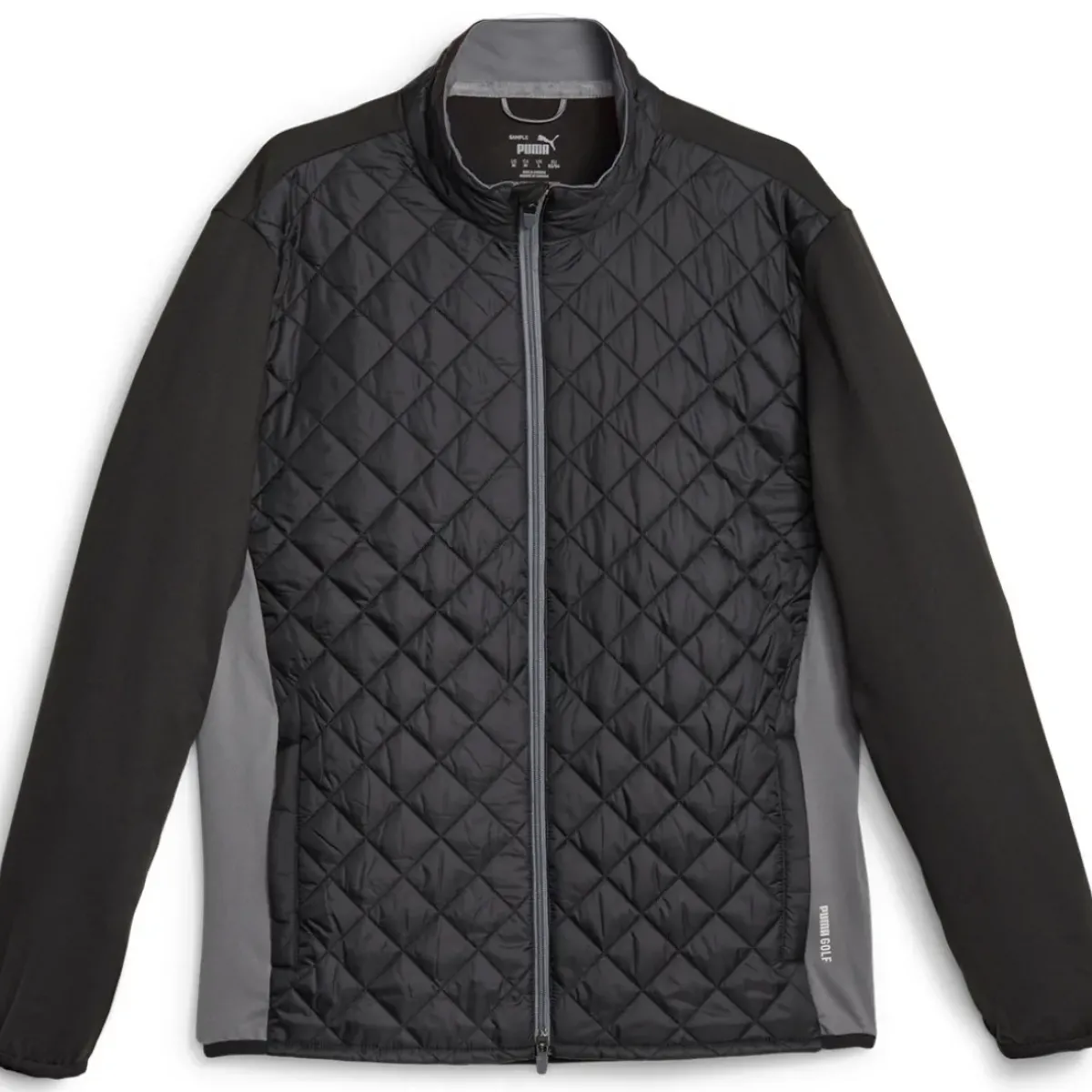 Best PUMA Men's Frost Quilted Full Zip Golf Jacket Men's Sweaters|Men's Jackets