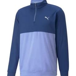 Outlet PUMA Men's Gamer Color Half Zip Golf Midlayer Men's Sweaters|Men's Midlayers