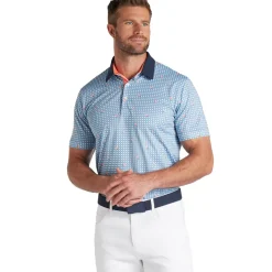 Sale PUMA Men's Gingham Golf Polo Shirt Men's Polo Shirts
