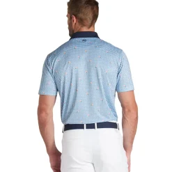 Sale PUMA Men's Gingham Golf Polo Shirt Men's Polo Shirts