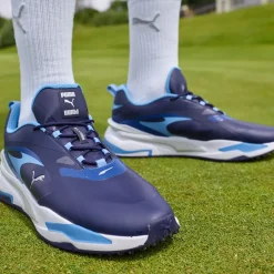 PUMA Men's GS-Fast Waterproof Spikeless Golf Shoes Men's Spikeless Golf Shoes|Men's Waterproof Golf Shoes
