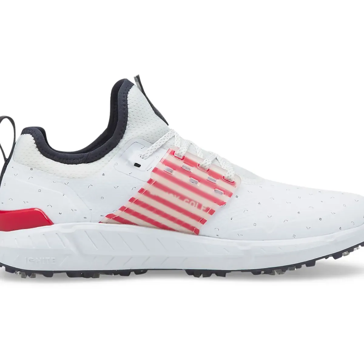 Hot PUMA Men's IGNITE Articulate Love H8 Waterproof Spiked Golf Shoes Men's Waterproof Golf Shoes|Men's Spiked Golf Shoes