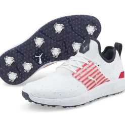 Hot PUMA Men's IGNITE Articulate Love H8 Waterproof Spiked Golf Shoes Men's Waterproof Golf Shoes|Men's Spiked Golf Shoes