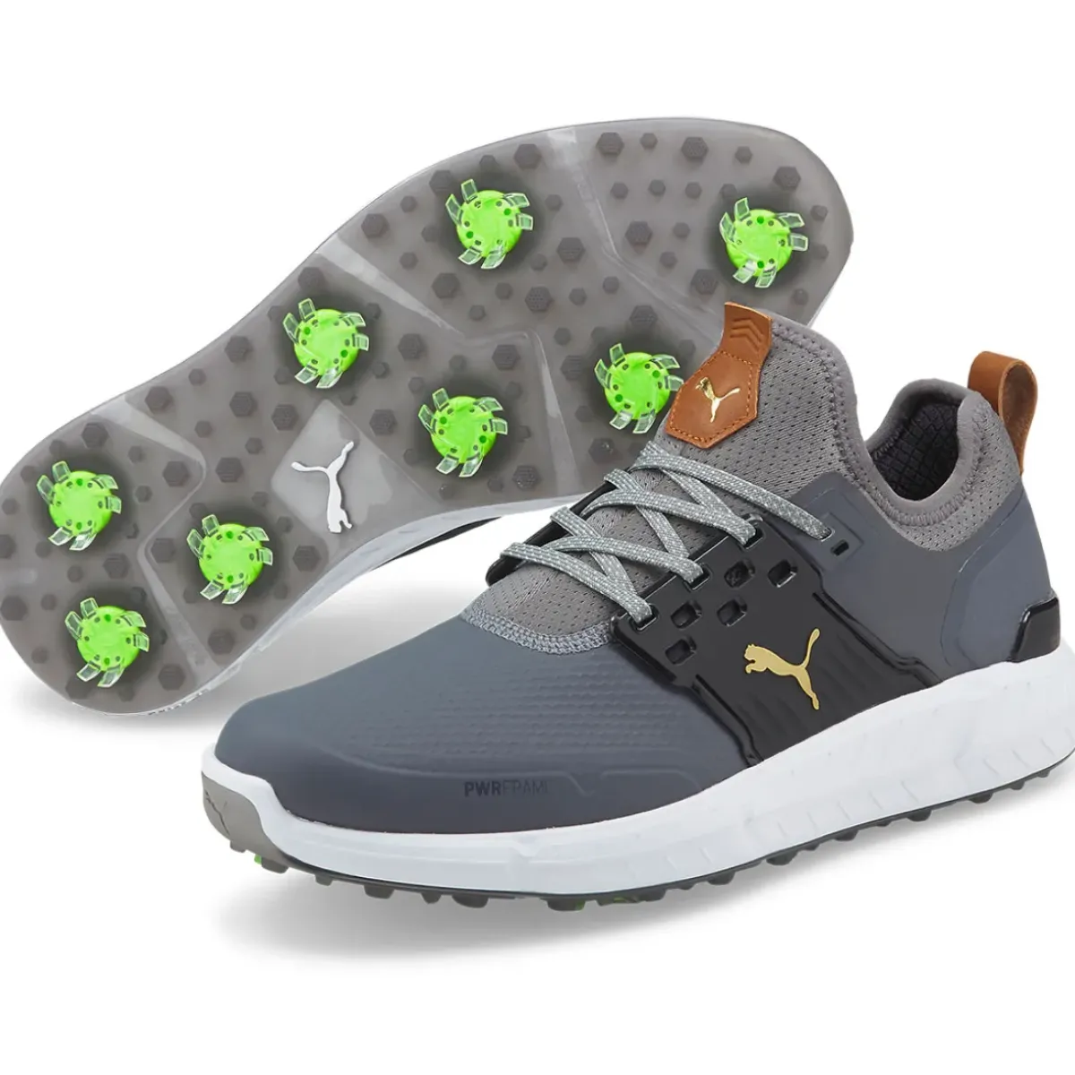 PUMA Men's IGNITE Articulate Waterproof Spiked Golf Shoes Men's Waterproof Golf Shoes|Men's Spiked Golf Shoes