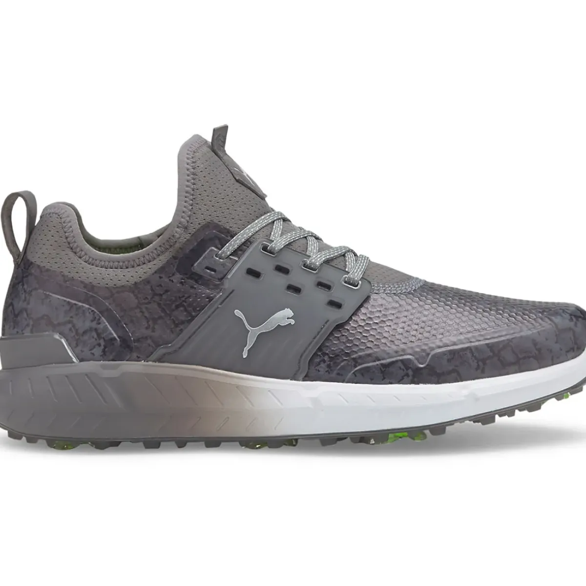 Discount PUMA Men's IGNITE Articulate Snakeskin Waterproof Spiked Golf Shoes Men's Waterproof Golf Shoes|Men's Spiked Golf Shoes