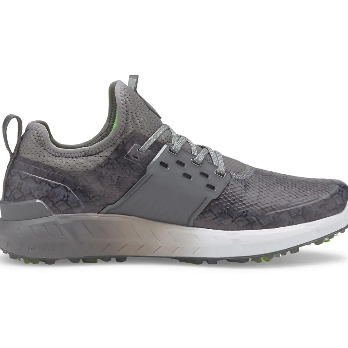 Discount PUMA Men's IGNITE Articulate Snakeskin Waterproof Spiked Golf Shoes Men's Waterproof Golf Shoes|Men's Spiked Golf Shoes