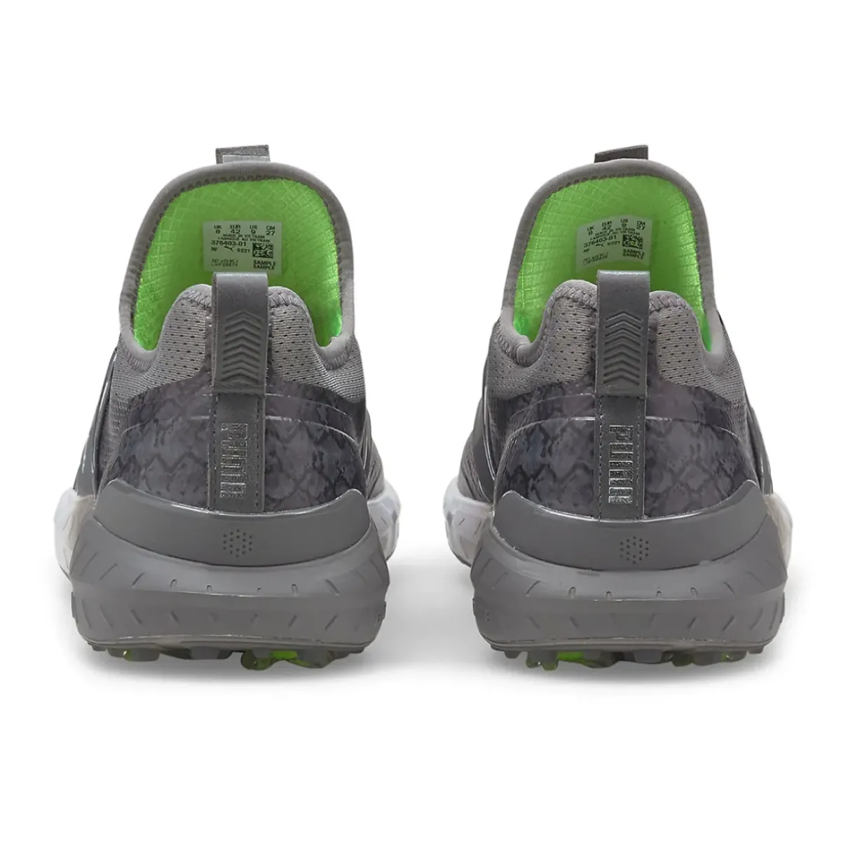 Discount PUMA Men's IGNITE Articulate Snakeskin Waterproof Spiked Golf Shoes Men's Waterproof Golf Shoes|Men's Spiked Golf Shoes