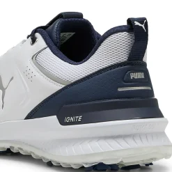 Discount PUMA Men's IGNITE Innovate Leather Waterproof Spiked Golf Shoes Men's Waterproof Golf Shoes|Men's Spiked Golf Shoes