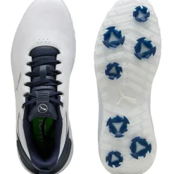 Discount PUMA Men's IGNITE Innovate Leather Waterproof Spiked Golf Shoes Men's Waterproof Golf Shoes|Men's Spiked Golf Shoes