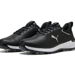 Best PUMA Men's IGNITE Innovate Leather Waterproof Spiked Golf Shoes Men's Waterproof Golf Shoes|Men's Spiked Golf Shoes