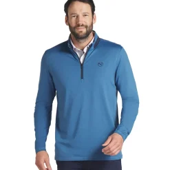 Outlet PUMA Men's Lightweight Quarter Zip Golf Midlayer Men's Sweaters|Men's Midlayers