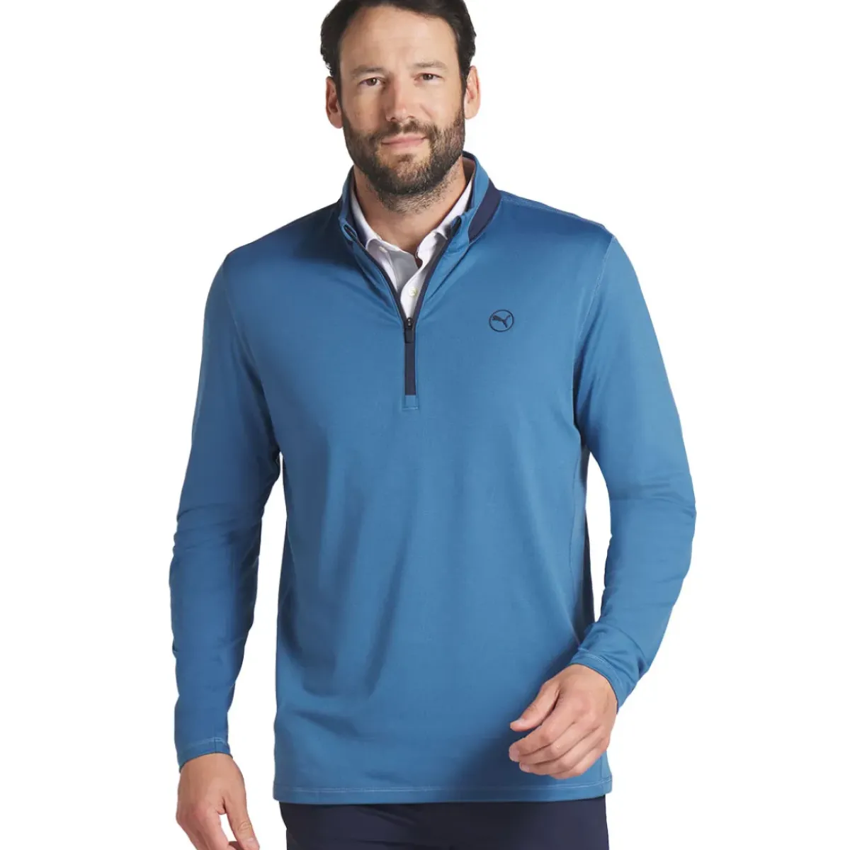 Outlet PUMA Men's Lightweight Quarter Zip Golf Midlayer Men's Sweaters|Men's Midlayers
