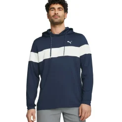 Discount PUMA Men's MATTR Colourblock Golf Hoodie Men's Hoodies|Men's Sweaters
