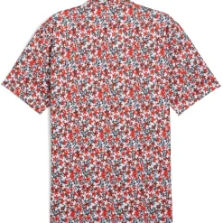 Best PUMA Men's MATTR Lillie Print Golf Polo Shirt Men's Polo Shirts