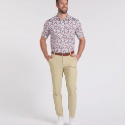 Best PUMA Men's MATTR Lillie Print Golf Polo Shirt Men's Polo Shirts