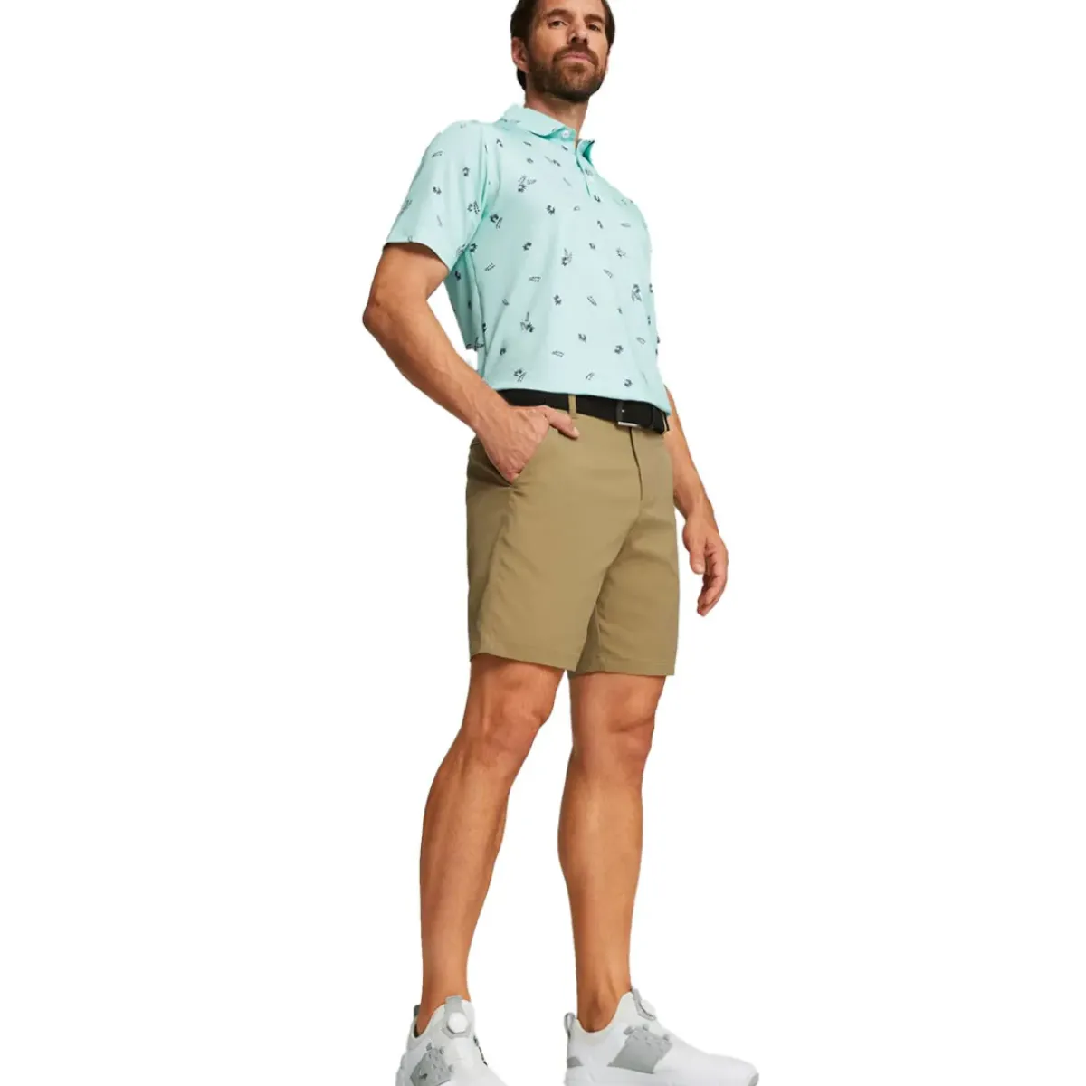 New PUMA Men's MATTR Micro Golf Polo Shirt Men's Polo Shirts